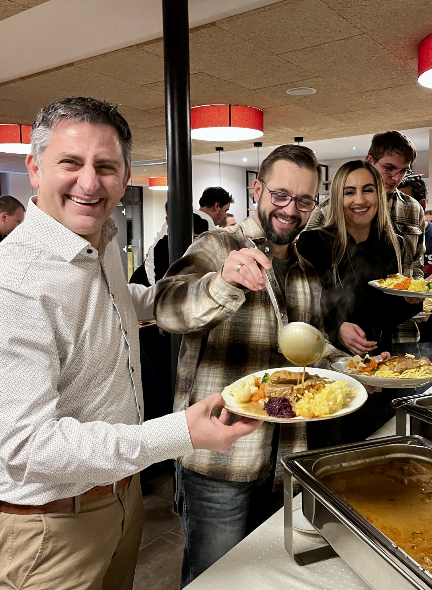 Newsbeitrag Weihnachtsfeier Team